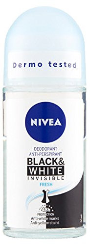 Nivea Deodorante Black & White Invisible Fresh Roll-On 50 ml