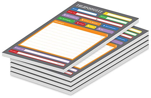 PRICARO Telefonnotizblock, A5, Perfekt, 5 Stück