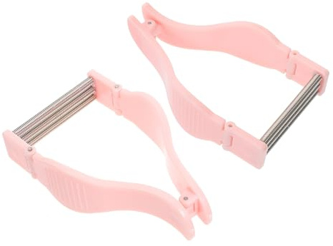TOYANDONA Manueller Hand Gesichtsepilierer für Damen mit Hips Material zur Entfernung von Gesichtshaare und Wangenhaare 2 Stück Packung Hautreizungen für Täglichen Gebrauch