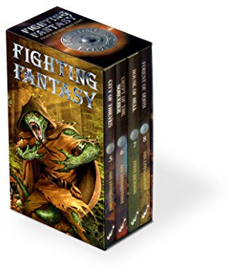 Fighting Fantasy Box Set: Gamebooks 5-8 (City of Thieves, Crypt of the Sorcerer, House of Hell, Forest of Doom): 2