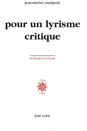 Pour un lyrisme critique