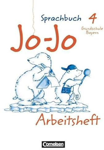 Jo-Jo Sprachbuch - Grundschule Bayern: 4. Jahrgangsstufe - Arbeitsheft in Vereinfachter Ausgangsschrift: Mit Wörterkiste als Faltsatz