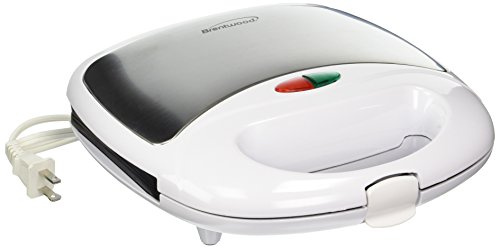 Brentwood Appliances BRENTWOOD Sandwich Maker, White
