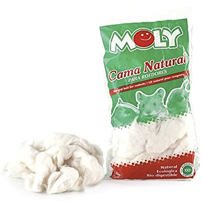 MOLY Suministros para jaulas Cama ROEDORES 30GRMS