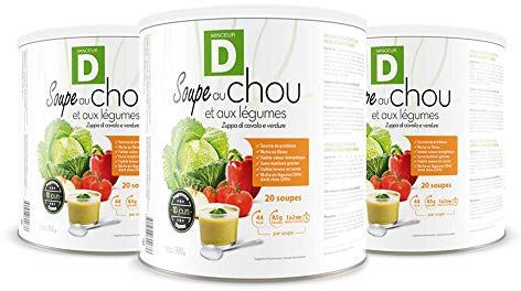 Soupe au chou et aux légumes 2 Achetées +1 Offerte