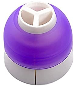 DUO ER 3 Pcs New 3-Color Icing Piping Bag Russian Nozzle Converter Coupler Cake Cream Pastry Nozzle Adapter for Cupcake Fondant Cookie