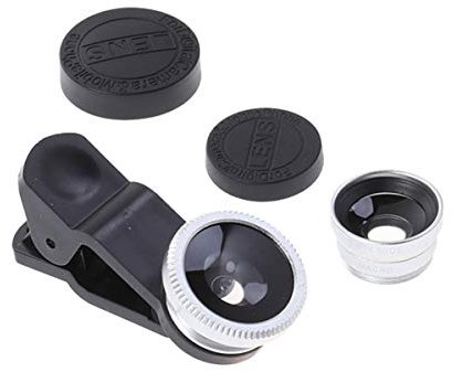 Phone Camera Lens Phone Accessories Fish Eye Lens for Camera White Masks Mobile Phones Mobile Fish Lens Phone Fisheye Lens Smart Phone Mobile Camera Lens Phone Lens Magnifier Clip
