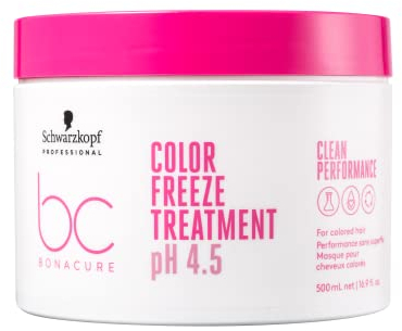 Schwarzkopf Professional BC Bonacure pH 4.5 Color Freeze, 500 ml (Paquete de 1), Mehrfarbig