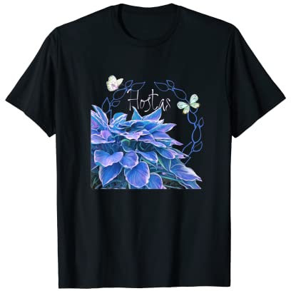 Hostas Garden Plants Lovers For Home Gardeners T-Shirt