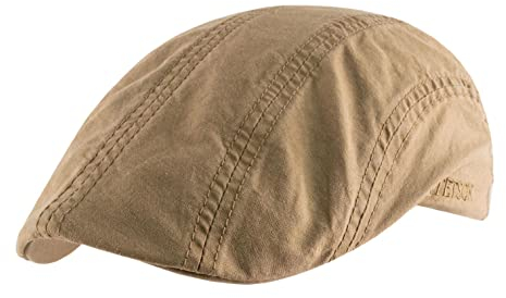 Stetson - Flatcap, Schiebermütze, Newsboy Cap Madison Delave - Size L - 76-Camel