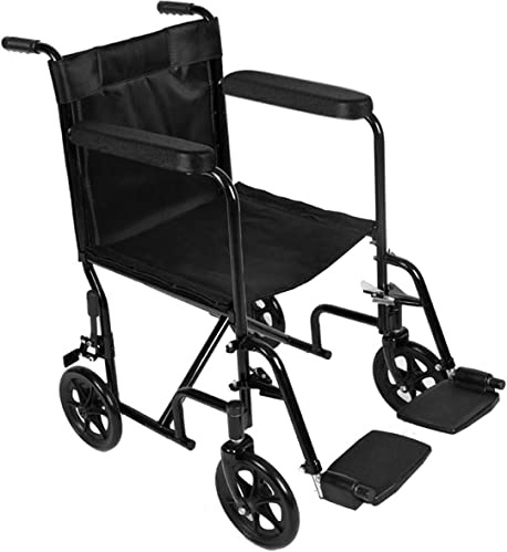 Panana All AID Lightweight Transit Comfortable Portable Folding Travel Wheelchair with Brakes
