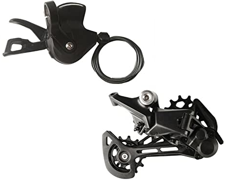 GODARM TRUSTTWO XT M8000 SLX M7000 DEORE M5100 11S Schaltwerk Schalthebel Mini Groupset Fit for MTB Mountainbike Schaltwerk The M5100 Windows