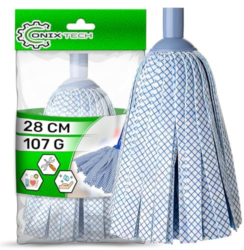 ONIX TECH Ricambio Mocio in Listelli Sintetici per Pavimenti 28 cm 107 g