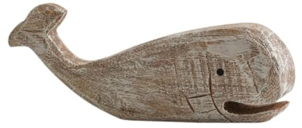 Fenteer Holzwal-Skulptur, nautische Dekoration, Geschnitzte Holzfigur, Tischstatue für Bücherregal, Wohnzimmer, Heimdekoration