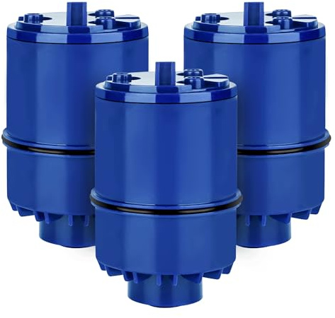 Water Filter Replacement For PUR, PUR PLUS Faucet Filtration Systems, Fit Sink RF-9999, FM-3700, FM-2500V, PFM400H, RF-3375, Faucet Mount Water Filters 3 Pack