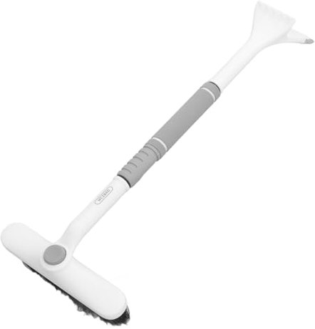 OUNONA Pala De Nieve Cepillo Quitanieves para Coche Raspador De Hielo para Parabrisas Extensible Telescópica Invierno para Ventanas y Coches