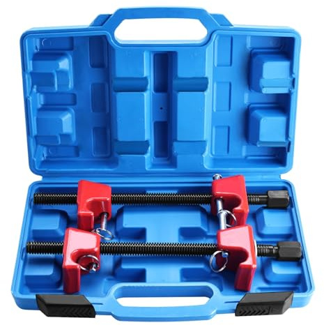 BOOMSTART Federspanner für Macpherson, Federbeinklemmen, Aufhängung von Auto, LKW, Garage, Werkzeug, Automobilwerkzeug, 2 Stück