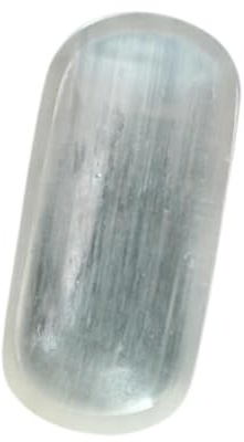 sporful Cuenco de cristal de selenita, organizador de joyas y cuenco de carga, 5.91 x 2.76 pulgadas, centro de mesa minimalista para decoración del hogar