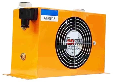 Radiatore dell'olio raffreddato ad aria, AH0608T, 60 l/min, utensili for ferramenta, radiatore dell'olio raffreddato ad aria Ampiamente applicabile(DC24V)