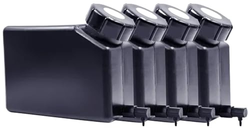 Système d'alimentation en encre 4Colos Compatible avec imprimantes éco-solvant compatible avec Roland RS640 740 Mutoh VJ1604 Mimaki JV33 comprend 4 réservoirs et 4 cartouches(4pcs UV Ink Bottle)