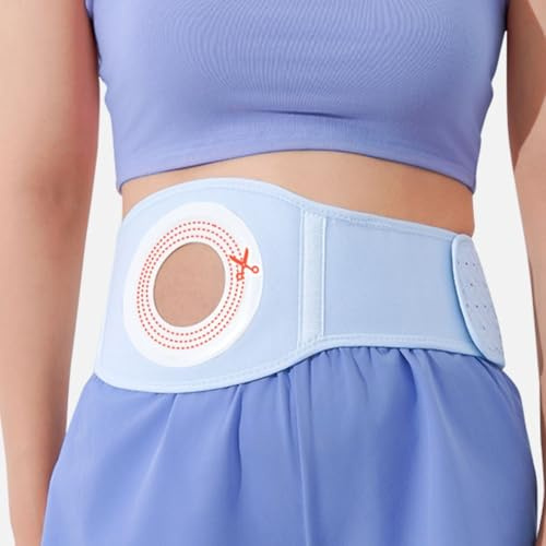 Stomiband För Män Och Kvinnor, Stomiband Med 6-9 Cm Hål (Klippbart), Bukband För Kolostomi/Ileostomi, Efter Operation(Large)