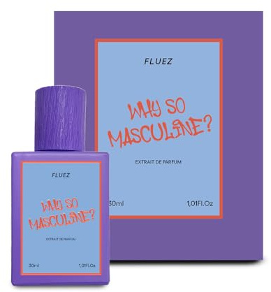 FLUEZ Extrait de Parfum, Collezione Anni '90, 30 ml, Profumo con Varianti di Fragranze, Unisex (WHY SO MASCULINE)