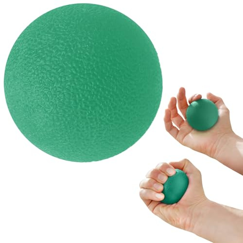 SISSEL® Press Ball | Hand- & Unterarmtrainer | Für Muskelaufbau & Beweglichkeit | Für Therapie & Fitness | Ergonomisches Design | Inkl. Übungsanleitung