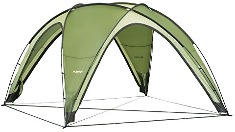 Vango Odyssey Hub Large Event Shelter with 4 Side Doors [Amazon Exclusive], Dome Gazebo for Garden, Camping, Beach, Strong Powerflex Poles, Sun Shelter