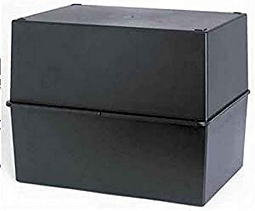 Efalock Professional Karteikasten, schwarz, 1er Pack, (1x 1 Stück)