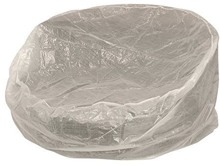 Abdeckhaube für Relaxinsel 190cm rund, PE transparent