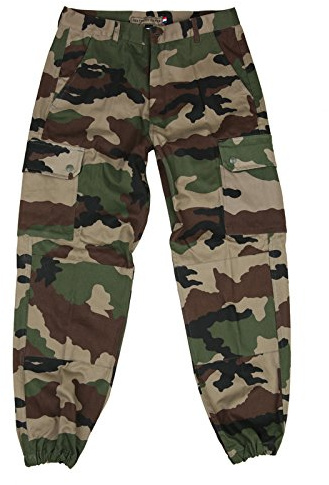 Inconnu Pantalon Treillis Francais F2 Camouflage (48)