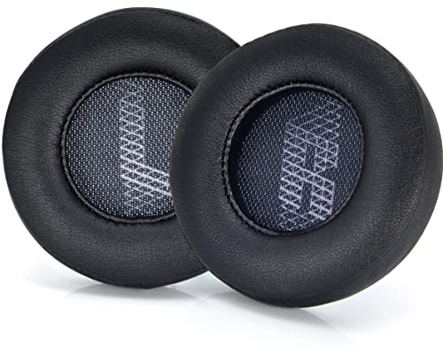 JBL Live 400BT Defean Ersatz-Ohrpolster aus Schaumstoff, hochdichte Geräuschunterdrückung, weiches Leder, Schwarz