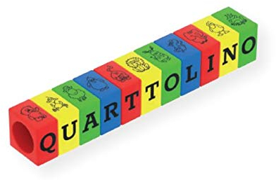 QuarttoLino® Spielürfel aus Holz für 9 in 1 Kinderhochstuhl