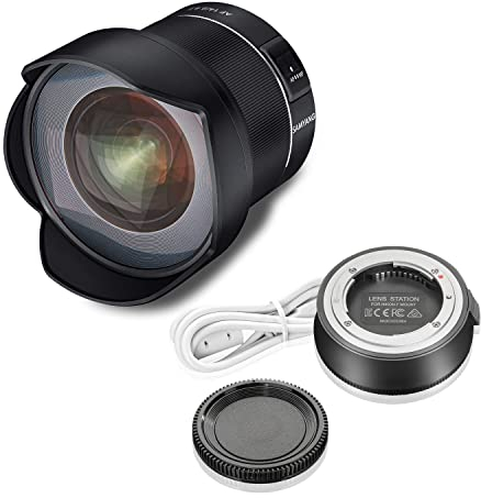 SAMYANG AF 14 mm F2.8 + Objectif de Mise au Point Automatique avec Distance focale Fixe pour Nikon F Plein Format Noir Grand Angle 14 mm Distance focale Fixe