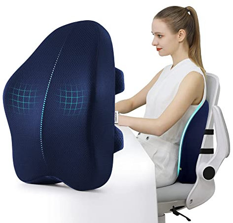 Lendenwirbelstützkissen lendenkissen bürostuhl Rückenstützkissen Stuhl Autositz Rückenstütze Ergonomisches rückenkissen Schreibtischstuhl Rückenkissen Rückenschmerzen Rückenlehne Lendenwirbelstütze