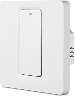 Intelligent Warmwasserbereiter Zeitschaltuhr, WLAN Unterputz Zeitschaltuhr Schalter, Smart Home Lichtschalter, Sprachsteuerung kompatibel mit Alexa und Google Assistant (20A)