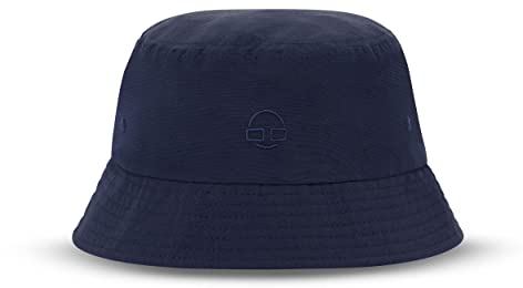 Johnny Urban Fischerhut Herren & Damen Blau - Bob - Anglerhut für Sommer Festival Urlaub - L/XL -Stylischer Bucket Hat aus Baumwolle - Hut mit eingenähtem Schweißband