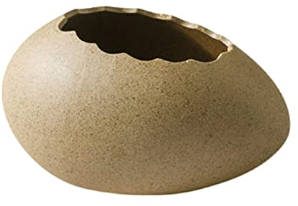 Bol en Coquille d'œuf, Vaisselle Décorative Roman Réaliste Bord Arrondi Bol Crème Glacée en Coquille d'œuf Résistant à Décoloration pour éviter les Déversements pour le Restaurant