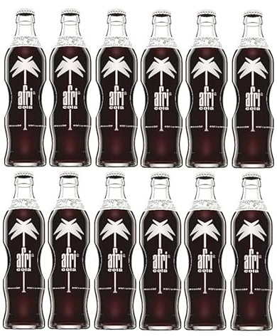 12 Flaschen Afri Cola Zero Glas Gastroflaschen a 0,33 L inkl. MEHRWEGPFAND + Space Keks gratis a 45 g von Onlineshop Bormann