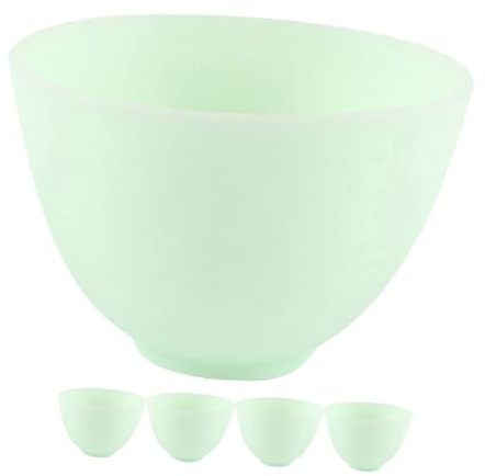 DEARMAMY 5piezas Cuenco Para Facial De Silicona Para Caseras Herramienta De Cuidado Para Diy El Hogar