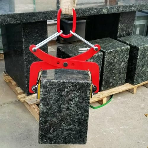 Hochbelastbare vertikale Steinhebeklemmen für Marmor und Granit, verstellbarer Plattenheber für sicheres Heben und Transport in Fabriken