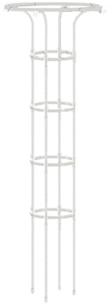 Treillis de Jardin d'escalade - Obélisque pour grimpantes légères - Support de Fleurs pour Tour d'escalade - Grand Treillis de Jardin en Bois - Tuteur pour grimpantes en Plein air