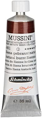 MUSSINI® - feinste Künstler-Harz-Ölfarben, Siena gebrannt natur - 35 ml