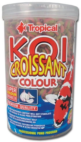 Koi Croissant Colour 1000ml / 210g - Aliment Complet pour Koi dans l'étang