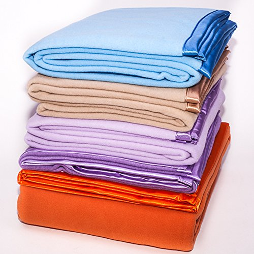 MICROAIR Le Coccole Plaid cm 120x180 Cammello