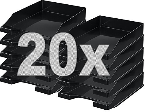Han Briefablage A4 (20er Pack, schwarz)