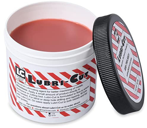 Lubri-Cut Cutting Paste for Drilling Metal - 10 Oz Tub - Made in USA | Beeswax Cutting Oil for Drilling Metal | High Performance Tapping & Cutting Wax | Saw Blade Lubricant & Drill Cutting Fluid