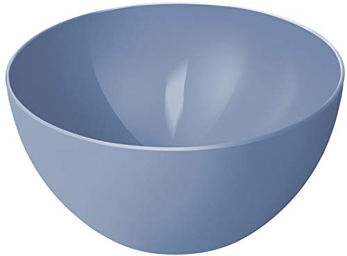 Rotho Caruba kleine Schüssel 3l, Kunststoff (PP) BPA-frei, blau, 3l (22.5 x 22.5 x 11.0 cm)