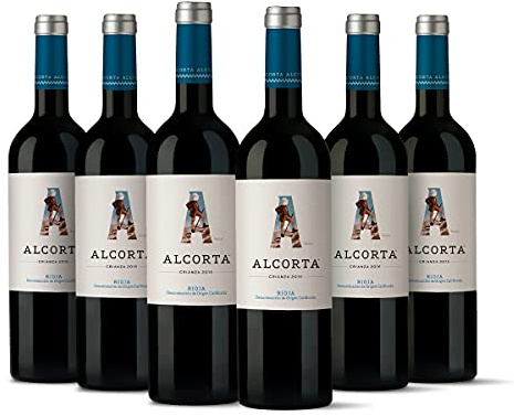 Alcorta Audaz Crianza Pack 6 botellas D.O.Ca Rioja Vino - 750 ml
