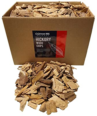 Exstream Trucioli di legno per barbecue e affumicatura *Oltre 16 grandi sapori in 1, 5 e 10 litri (noce 5 litri)